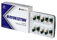 ФЛУОКСЕТИН капс 20мг N20  ПроМед