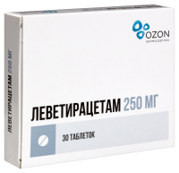 ЛЕВЕТИРАЦЕТАМ таб 250мг №30  Озон