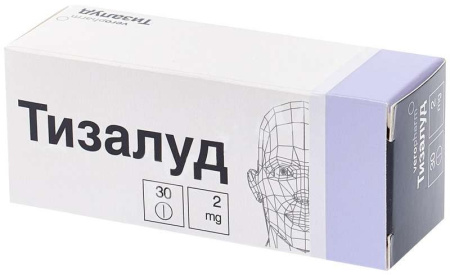 ТИЗАЛУД 2 МГ N30 ТАБЛ