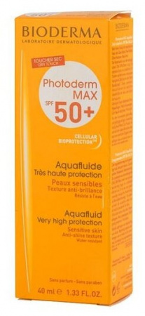 БИОДЕРМА ФОТОДЕРМ Аквафлюид Max Ф50+ 40мл