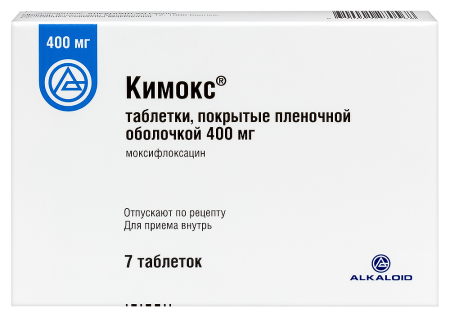 КИМОКС таб ппо 400мг №7