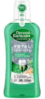 ЛЕСНОЙ БАЛЬЗАМ ополаскиватель для рта TOTAL Комплекс с морской солью имбирем и чаем матча 400мл