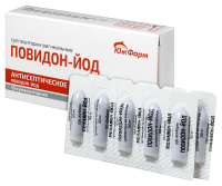ПОВИДОН-ЙОД супп ваг 200мг N10 Южфарм