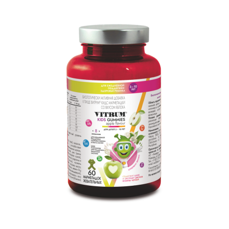 ВИТРУМ КИДС ГАММИ мармелад N60