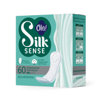OLA SILK SENSE ПРОКЛАДКИ ЕЖЕДНЕВНЫЕ DAILY БЕЗ АРОМАТА N60