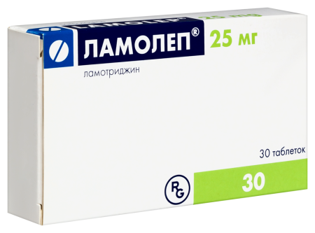ЛАМОЛЕП 25 МГ N30 ТАБЛ