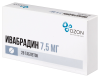 ИВАБРАДИН таб 7,5мг N28 Озон
