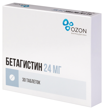 БЕТАГИСТИН таб 24мг N30  ОЗОН