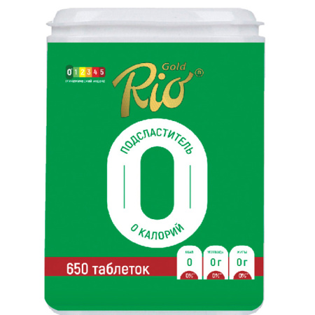 ПОДСЛАСТИТЕЛЬ РИО ГОЛД N650