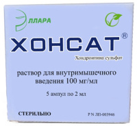 ХОНСАТ р-р д/в/м введ 10% 2мл N5