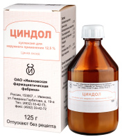 ЦИНДОЛ сусп 125г  Ивановская ФФ