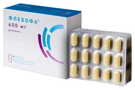 ФЛЕБОФА таб 600мг N60