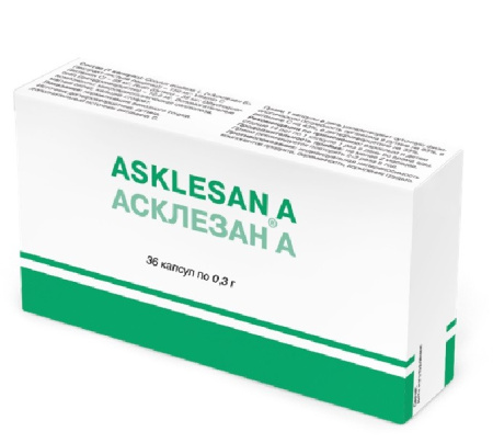 АСКЛЕЗАН А капс 0,3г №36 *