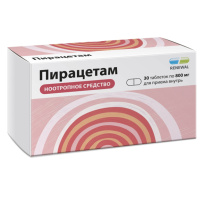 ПИРАЦЕТАМ таб 800мг N30  Обновление ПФК