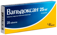 ВАЛЬДОКСАН 25 МГ N28 ТАБЛ П/ПЛЕН/ОБОЛОЧ