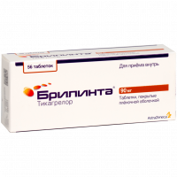 БРИЛИНТА таб 90мг №56