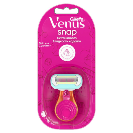 ЖИЛЛЕТТ Станок VENUS Snap Embrace (женский) + 1 касс #