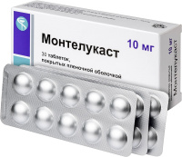 МОНТЕЛУКАСТ таб п/о 10мг №30  РеплекФарм