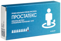Простатекс супп. рект. 10мг N10