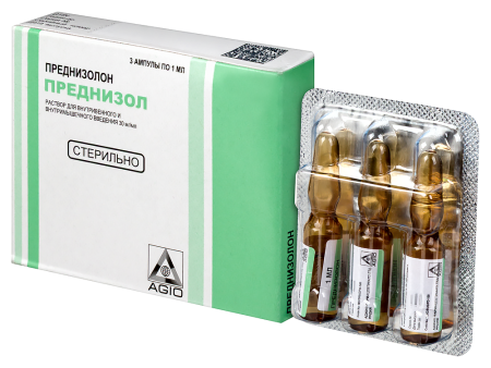 ПРЕДНИЗОЛОН амп 1мл N3  Аджио