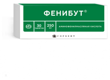 ФЕНИБУТ таб 250мг N30  ФармВилар