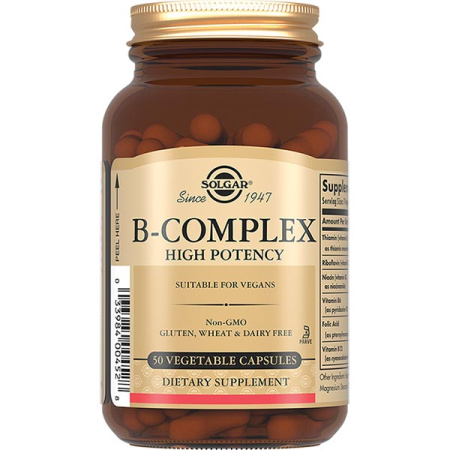 СОЛГАР B-КОМПЛЕКС капс 330мг №50