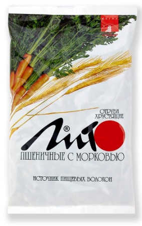 ОТРУБИ ЛИТО Пшеничные (Морковь) 200г