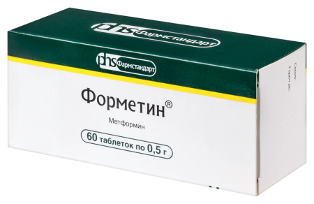 ФОРМЕТИН таб 500мг N60