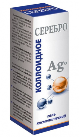 МЕДИКОМЕД Коллоидное Серебро гель флакон с пипеткой 25мл