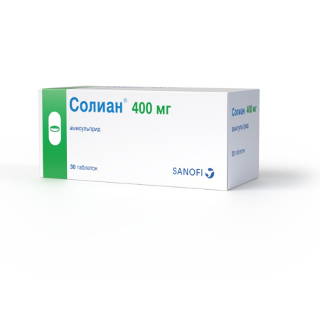 СОЛИАН таб 400мг N30