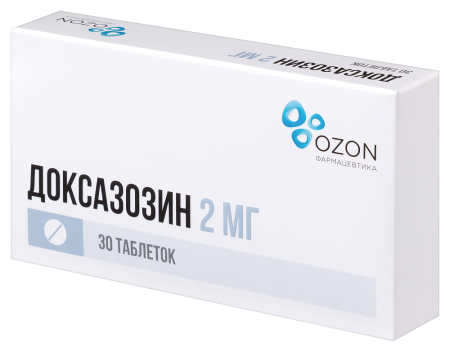 ДОКСАЗОЗИН таб 2мг N30  ОЗОН