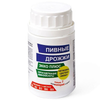 ДРОЖЖИ ПИВНЫЕ ЭККО таб №60 Серосодерж а/кислоты