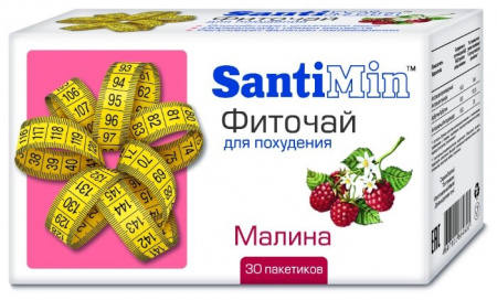 САНТИМИН чай N30 ф/п МАЛИНА