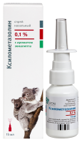 Ксилометазолин спрей наз. эвкалиптовый 0,1% 15мл N1