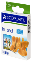 ПЛАСТЫРЬ ECOPLAST Набор Тканный In Road №20