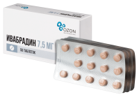 ИВАБРАДИН таб 7,5мг N56 Озон