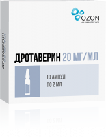 ДРОТАВЕРИН амп 2% 2мл N10  Озон